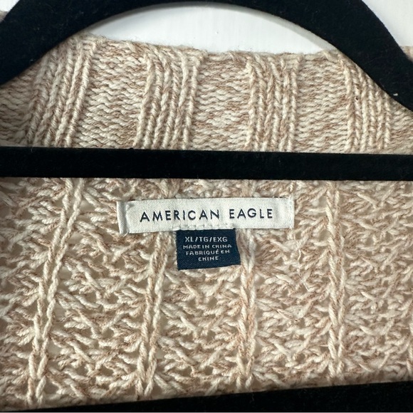 American Eagle Outfitters Beige Knit Cardigan - Picture 3 of 4
